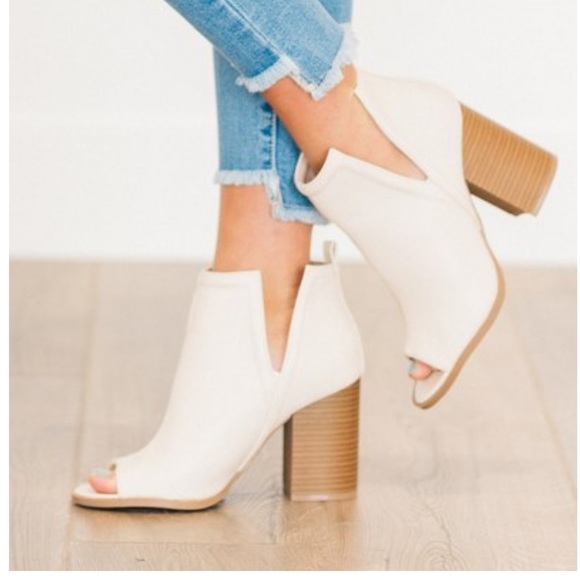 Peep Toe Bootie - Picture 2 of 6